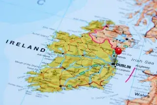 Ireland Map - Honors Program Trip